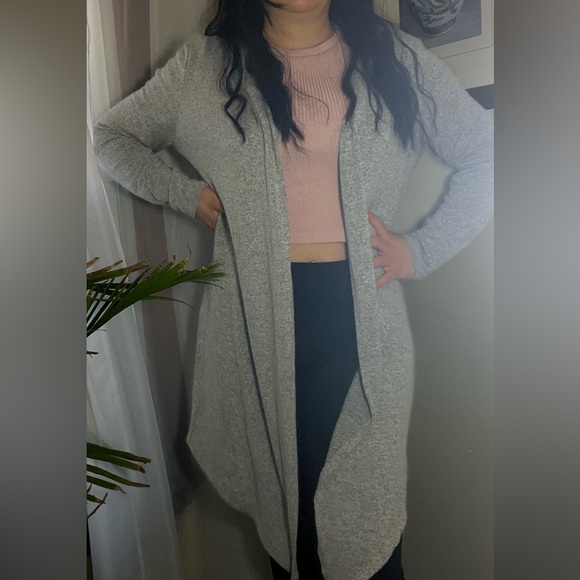 A.N.A Jackets & Blazers - A.n.a  Cardigan Sweater Size L Gray Color